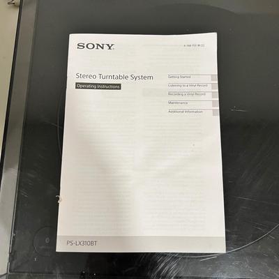 Sony PS-LX310BT Turntable W/Box (BLR-RG)