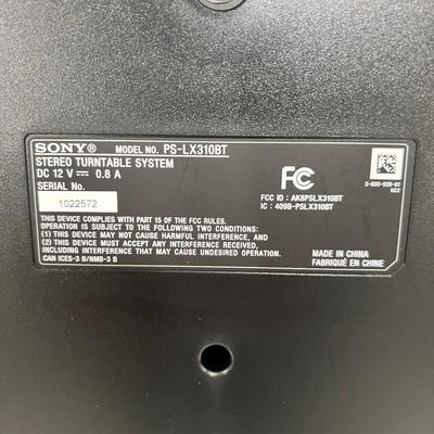 Sony PS-LX310BT Turntable W/Box (BLR-RG)