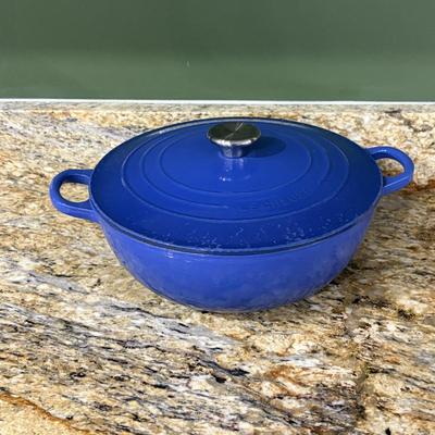 Blue Le Creuset Casserole Dish (K-SF)
