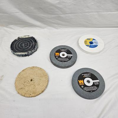 Wen 6" Bench Grinder & Accessories (DG-JS)