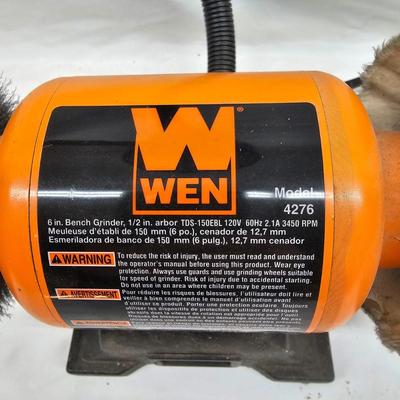 Wen 6" Bench Grinder & Accessories (DG-JS)