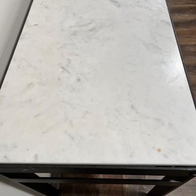 Modern Marble Top Console Table (BLR-RG)