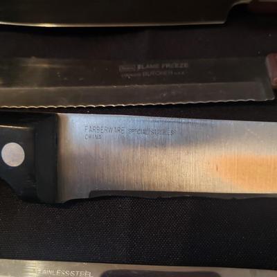 Henckels Steak Knives, Rada, Anolon Chef Knives and More (K-KD)