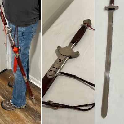 Long Sword with Rosewood Scabbard (BLR-RG)