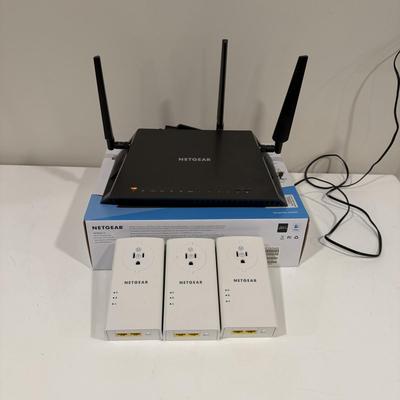 Netgear Smart Wi-Fi Routers & Three Network Adapters (BLR-MG)