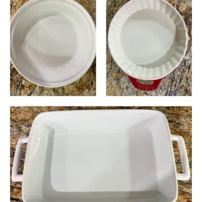 Set of Three Ceramic Baking Dishes (K-SF)