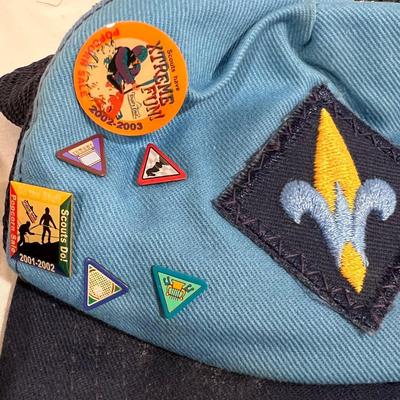 Cub/Boy Scouts Vintage Pins, Hats, Buckles & More (BLR-RG)