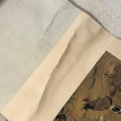 “Waterfowls in Autumn”, Jen-Fa Hanging Scroll (BLR-RG)