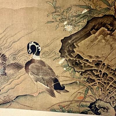 “Waterfowls in Autumn”, Jen-Fa Hanging Scroll (BLR-RG)