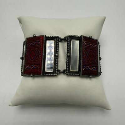 Petite Choker & Mirrored Bracelet (ST-SS)