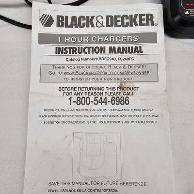 Assortment of Black & Decker Drills & Accessories (DG-JS)