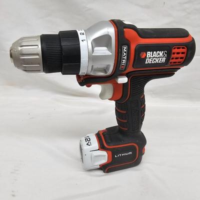 Assortment of Black & Decker Drills & Accessories (DG-JS)