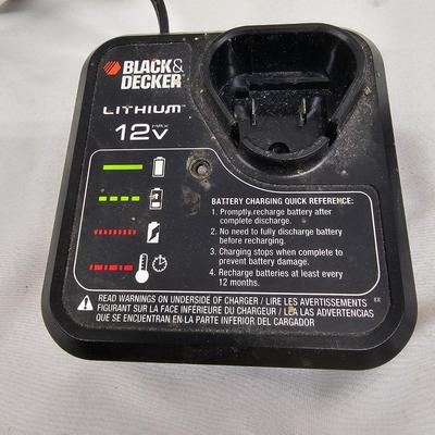 Assortment of Black & Decker Drills & Accessories (DG-JS)