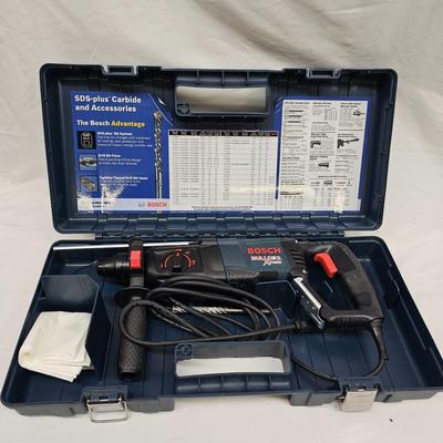 Milwaukee Reciprocating Saw & Bosch Hammer Drill w/Cases (DG-JS)