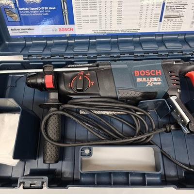 Milwaukee Reciprocating Saw & Bosch Hammer Drill w/Cases (DG-JS)