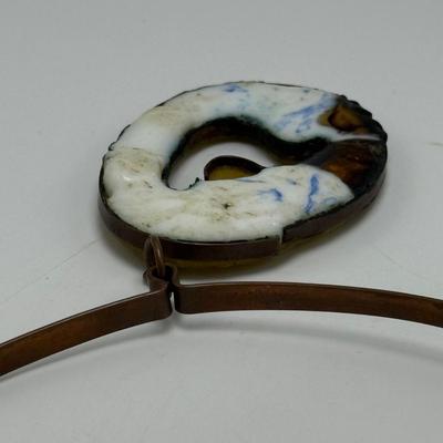 Silver and Copper Unique Chokers (ST-SS)