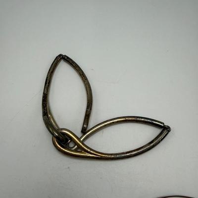 Silver and Copper Unique Chokers (ST-SS)