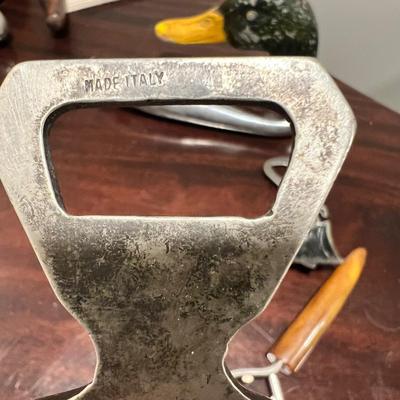 Rubal Cast Iron Mallard & Other Unique Bottle Openers Plus More Vintage Barware (BLR-RG)
