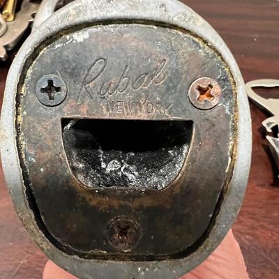 Rubal Cast Iron Mallard & Other Unique Bottle Openers Plus More Vintage Barware (BLR-RG)