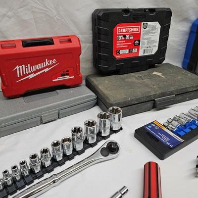 Milwaukee, Craftsman, Kobalt Socket Sets & More (DG-JS)