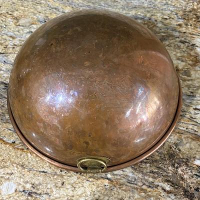 Set of Two Copper Mixing Bowls (K-SF)