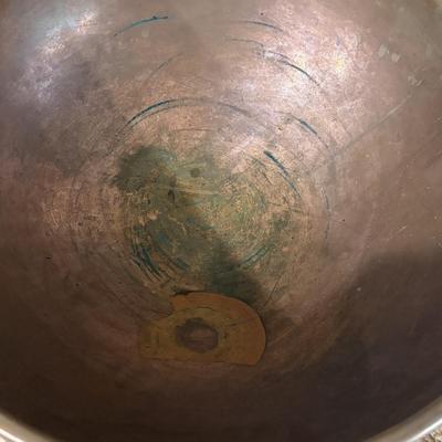 Set of Two Copper Mixing Bowls (K-SF)
