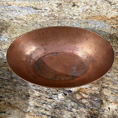 Set of Two Copper Mixing Bowls (K-SF)