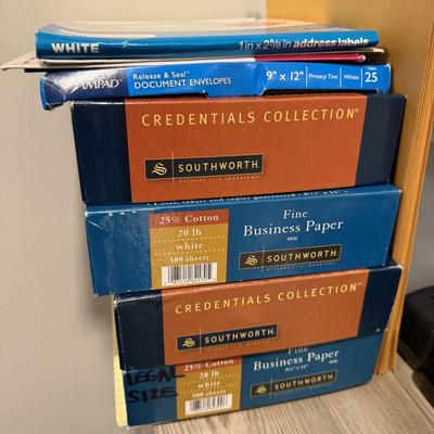 Paneer File Cabinet, Ativa Shredder, Brother Label Maker & Office Supplies (BLR-MG)