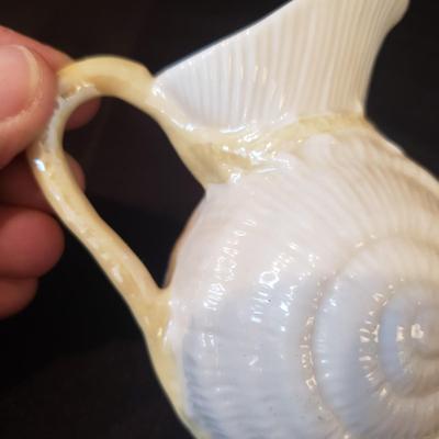 Belleek Ireland Cream and Sugar Bowls (DR-KD)