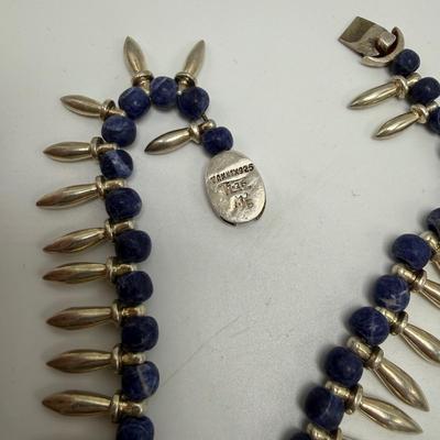 Four sets including Larimar and Sodalite (ST-SS)