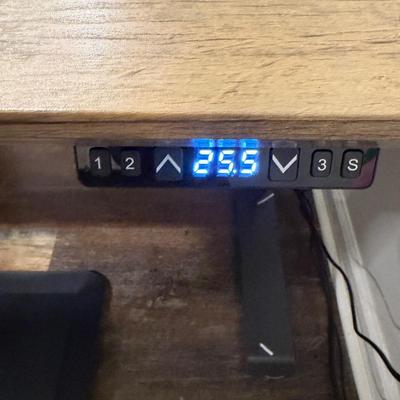 VARIDESK Adjustable Height Electric Standing Desk (BLR-MG)