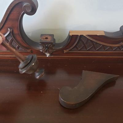 Antique Ornate Buffet (DR-KD)