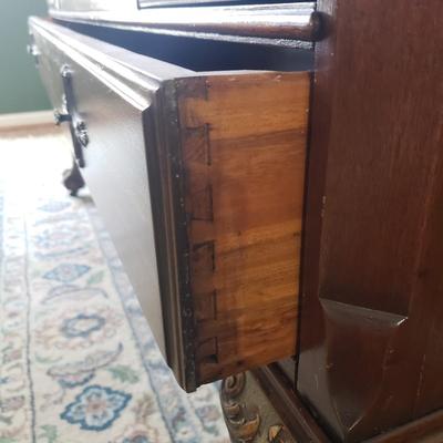 Antique Ornate Buffet (DR-KD)