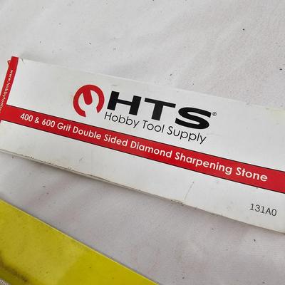 Assortment of Sharpening Stones, Hones & Diamond Plates (DG-JS)