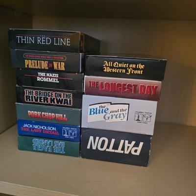 Vhs tapes- Military set