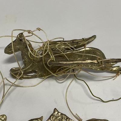 Horse wind chime that needs some TLC