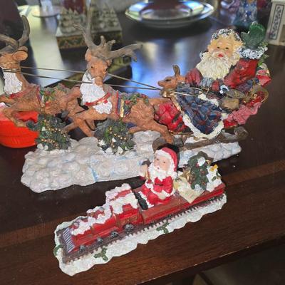 Santa sleigh lot