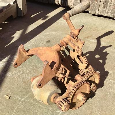 Sale Photo Thumbnail #99: Antique McCormick Deering Sickle Mower Blade Sharpener