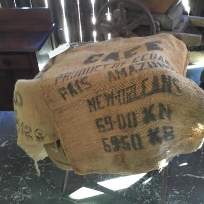 Sale Photo Thumbnail #149: Antique Burlap Bags