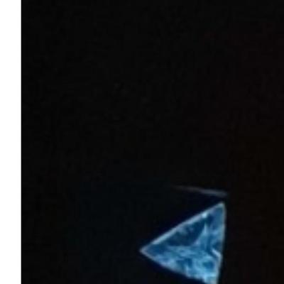 0.15 Carat E Color VS1 Triangle Natural Enhanced Loose Diamond 3.97X3.93mm
