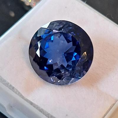 Lab Grown Blue Sapphire 10.10 cts
