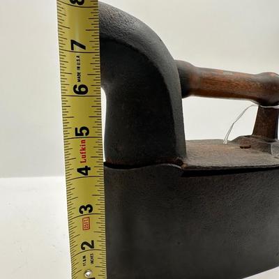 Antique Charcoal Coal Box Iron