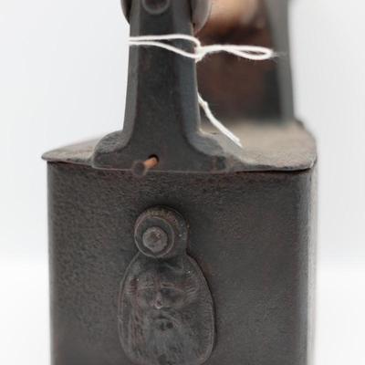 Antique Charcoal Coal Box Iron