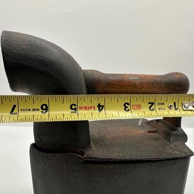 Antique Charcoal Coal Box Iron