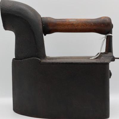 Antique Charcoal Coal Box Iron