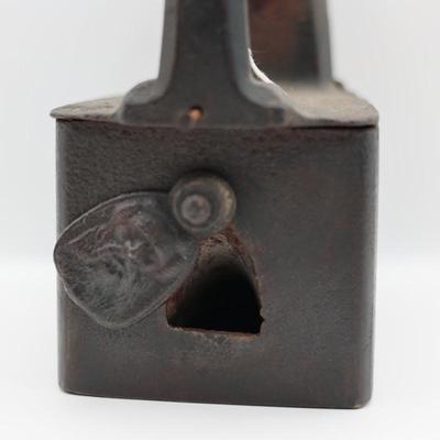 Antique Charcoal Coal Box Iron