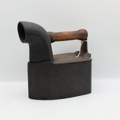 Antique Charcoal Coal Box Iron