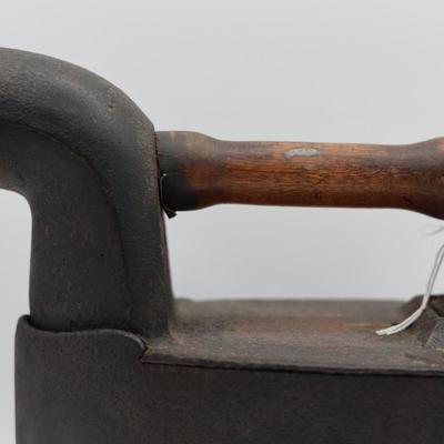 Antique Charcoal Coal Box Iron