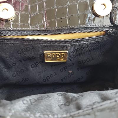 LOT 227MBL: Black Patent Leather Bags by Rodo & Caprice