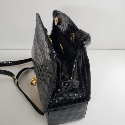 LOT 227MBL: Black Patent Leather Bags by Rodo & Caprice
